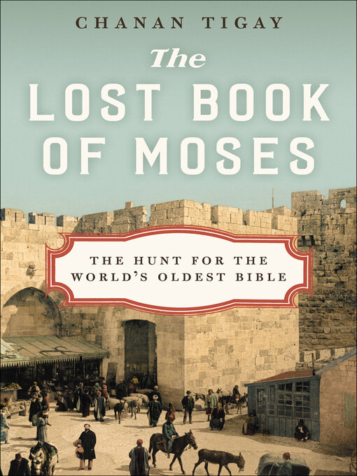 Title details for The Lost Book of Moses by Chanan Tigay - Wait list